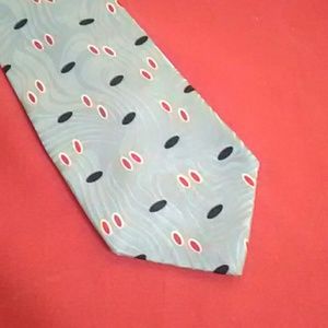 Unusual Silk Tie By Tom James EUC